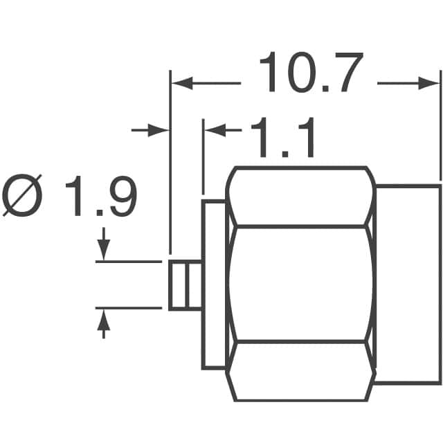 HRMP-U.FLJ(40) Hirose Electric Co Ltd  Adattatori per connettori coassiali (RF)